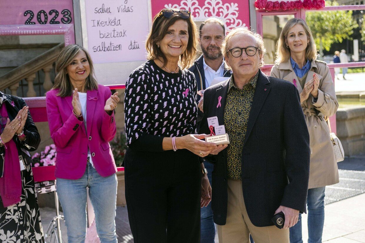 Premio Para La Unidad De Cáncer De Mama Del  Servicio De Oncología Radioterápica Del Hospital Universitario De Navarra.