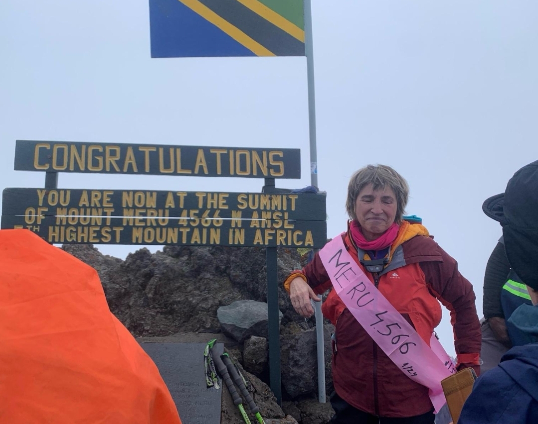 Mari Luz Hernández; Su Experiencia En El Kilimanjaro