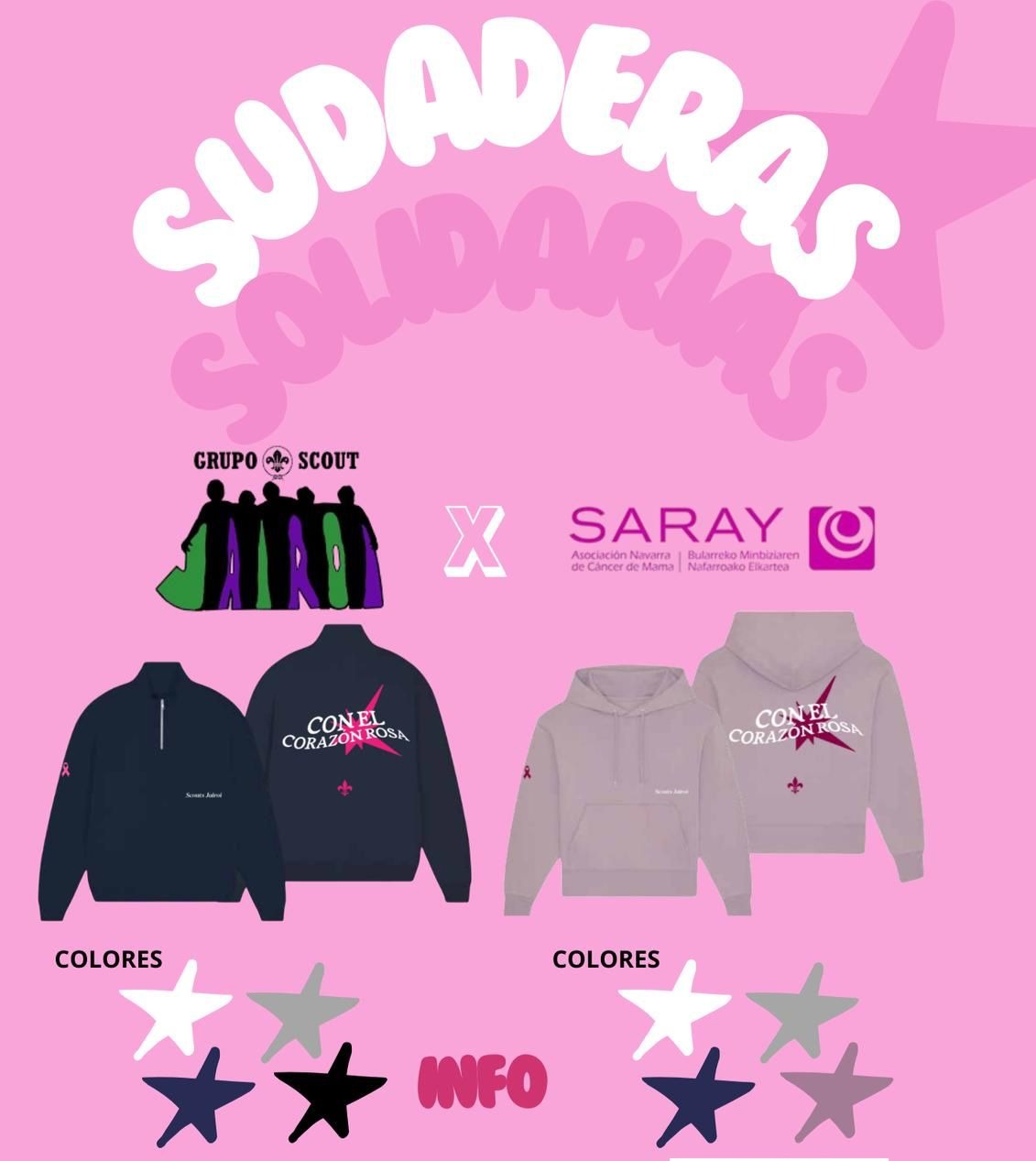 Sudadera Solidaria Diseñada Por El Grupo Scout JAIROI