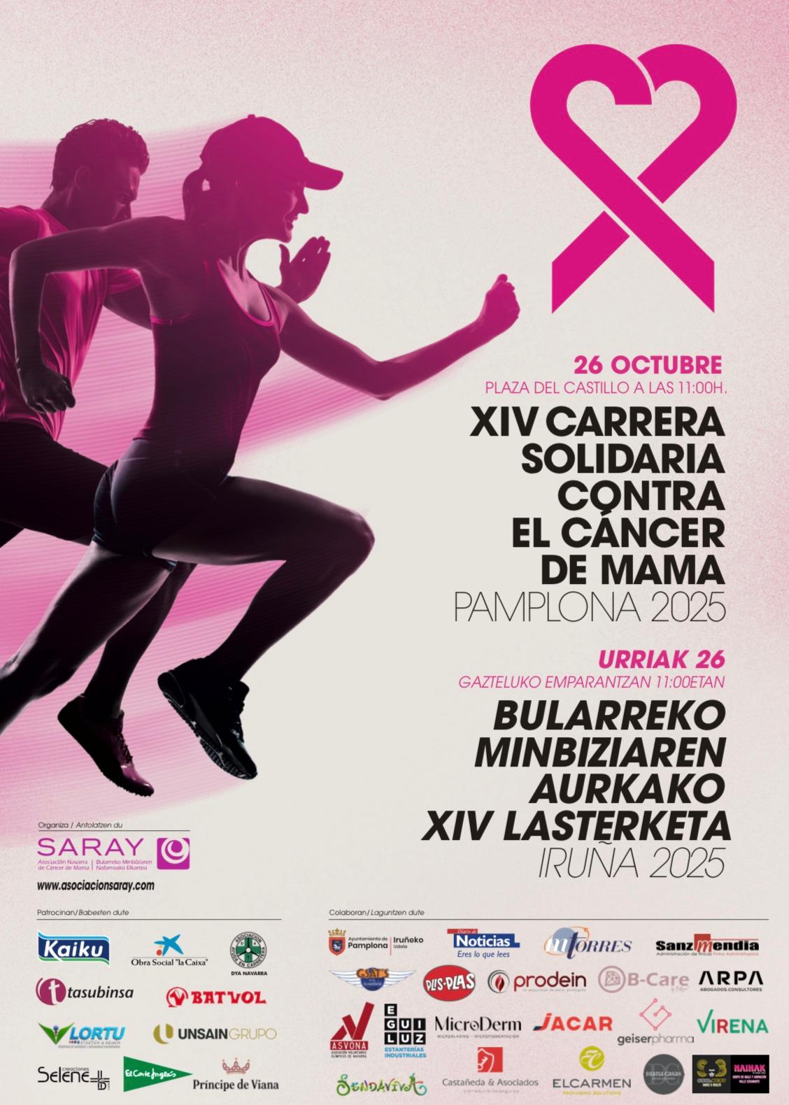XIV Carrera Solidaria Contra El Cáncer De Mama