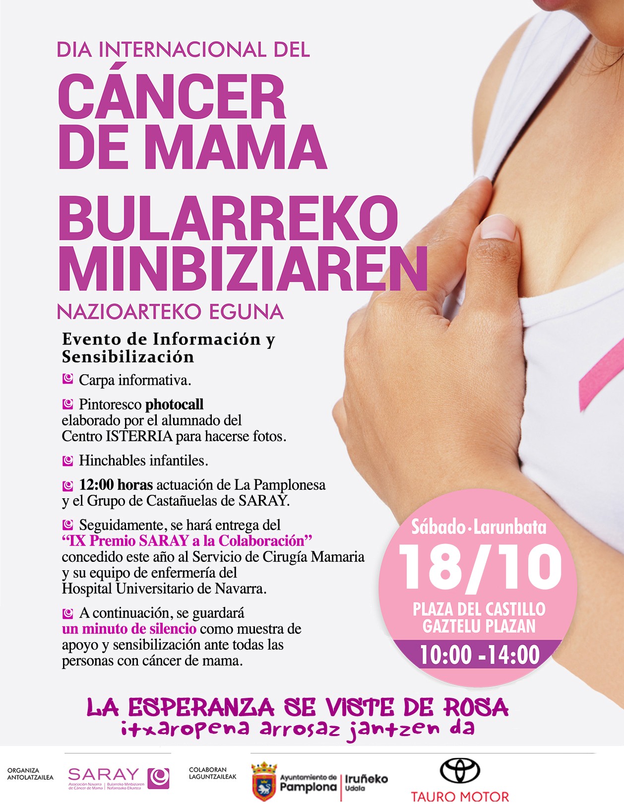 Día Internacional Del Cáncer De Mama 19 Octubre 2025