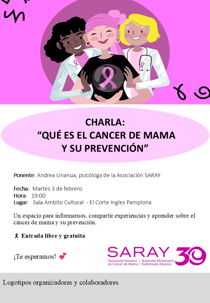 CHARLA «QUE ES EL CÁNCER DE MAMA Y SU PREVENCIÓN»
