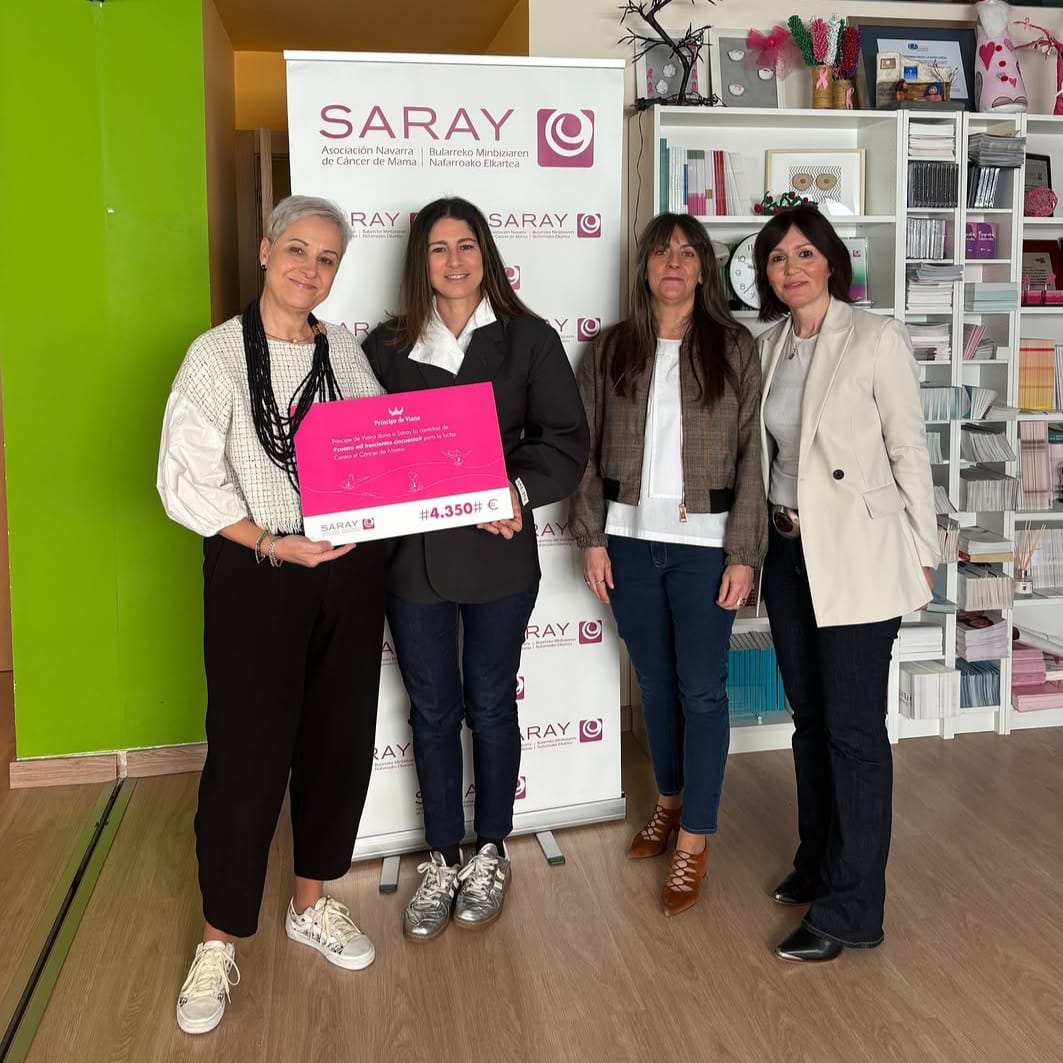 Bodegas Príncipe De Viana Dona 4.350 € Para Acompañar A Pacientes Y Avanzar En La Investigación Del Cáncer De Mama