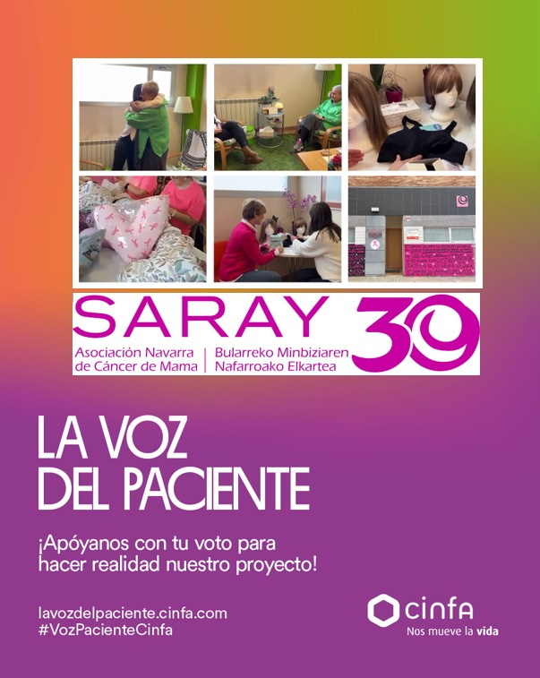 5ª Edición La Voz Del Paciente.  ¡ Vota SARAY!