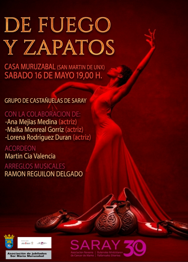Actuación Grupo Castañuelas De SARAY – 16 MAYO . San Martin De Unx