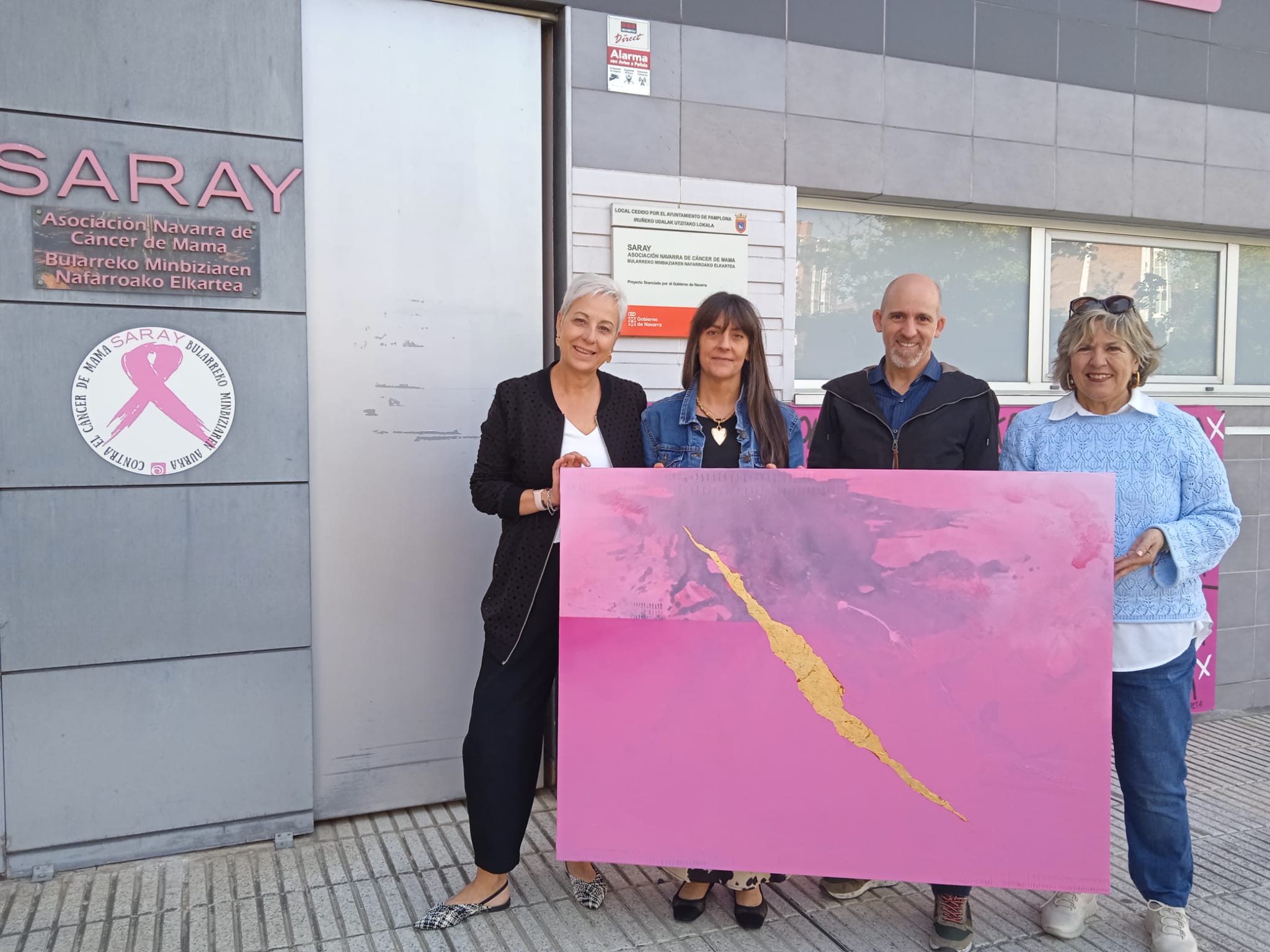 Fermín Alvira Dona A SARAY Una Obra Cargada De Significado Y Emoción