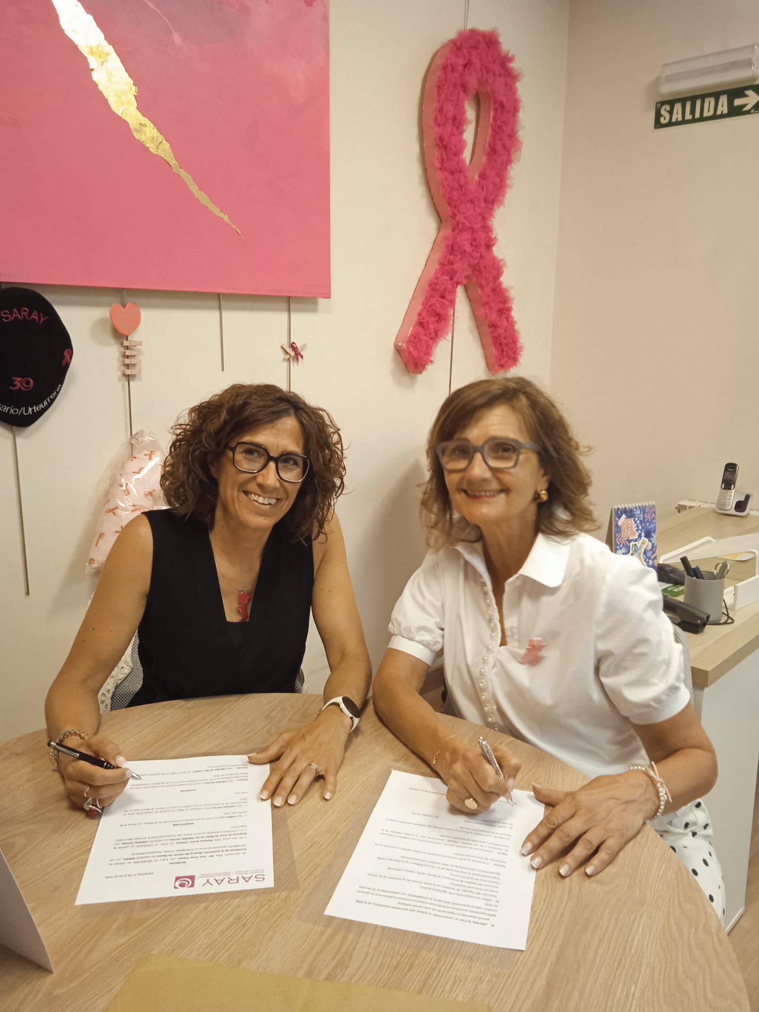 SARAY Y LABORAL Kutxa, Unidas Por El Compromiso Social Y El Impulso A La Investigación A Través De La Carrera Solidaria Contra El Cáncer De Mama