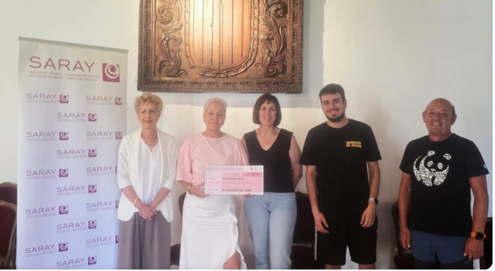 SARAY Agradece Al Ayuntamiento De Viana Su Apoyo A Través Del Proyecto Solidario 2025
