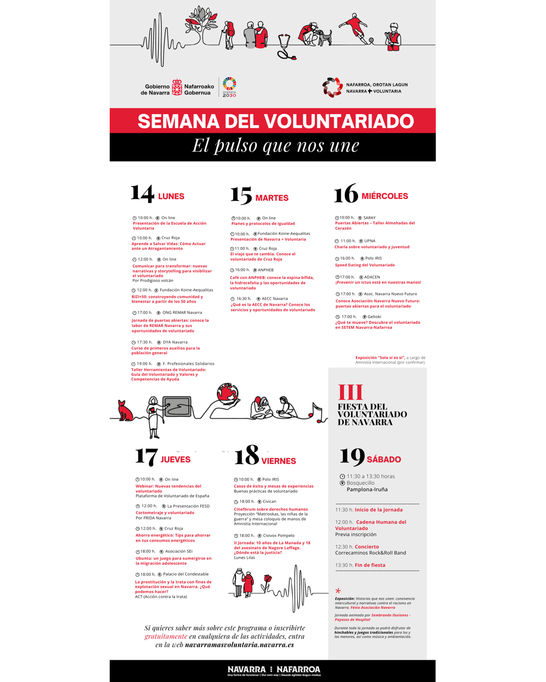SARAY Se Suma A La Semana Del Voluntariado De Navarra Con El Taller De Almohadas Del Corazón